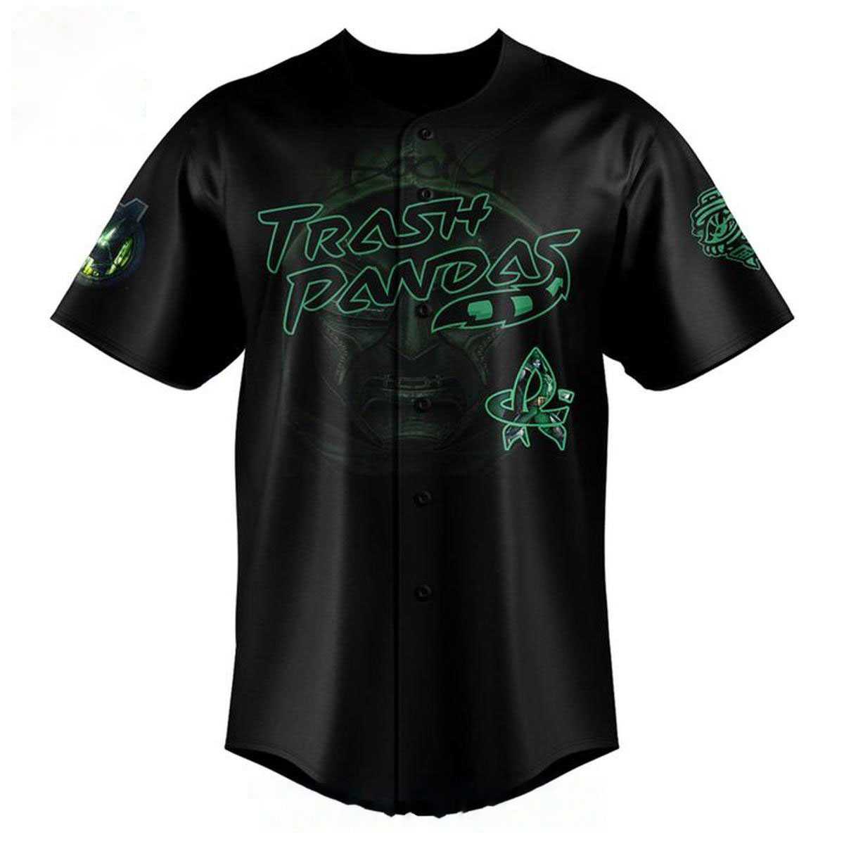 Rocket City Trash Pandas Avengers Doomsday 2026 Night Baseball Jersey Rocket City Trash Pandas Avengers Doomsday 2026 Night Baseball Jersey