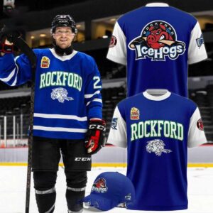 Rockford IceHogs Rockford Icemen 2026 Theme Game Shirt Hoodie