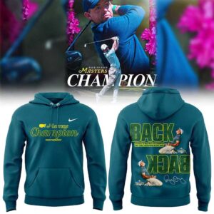 Rory McIlroy Masters Tournament Champion 2026 Tee Hoodie