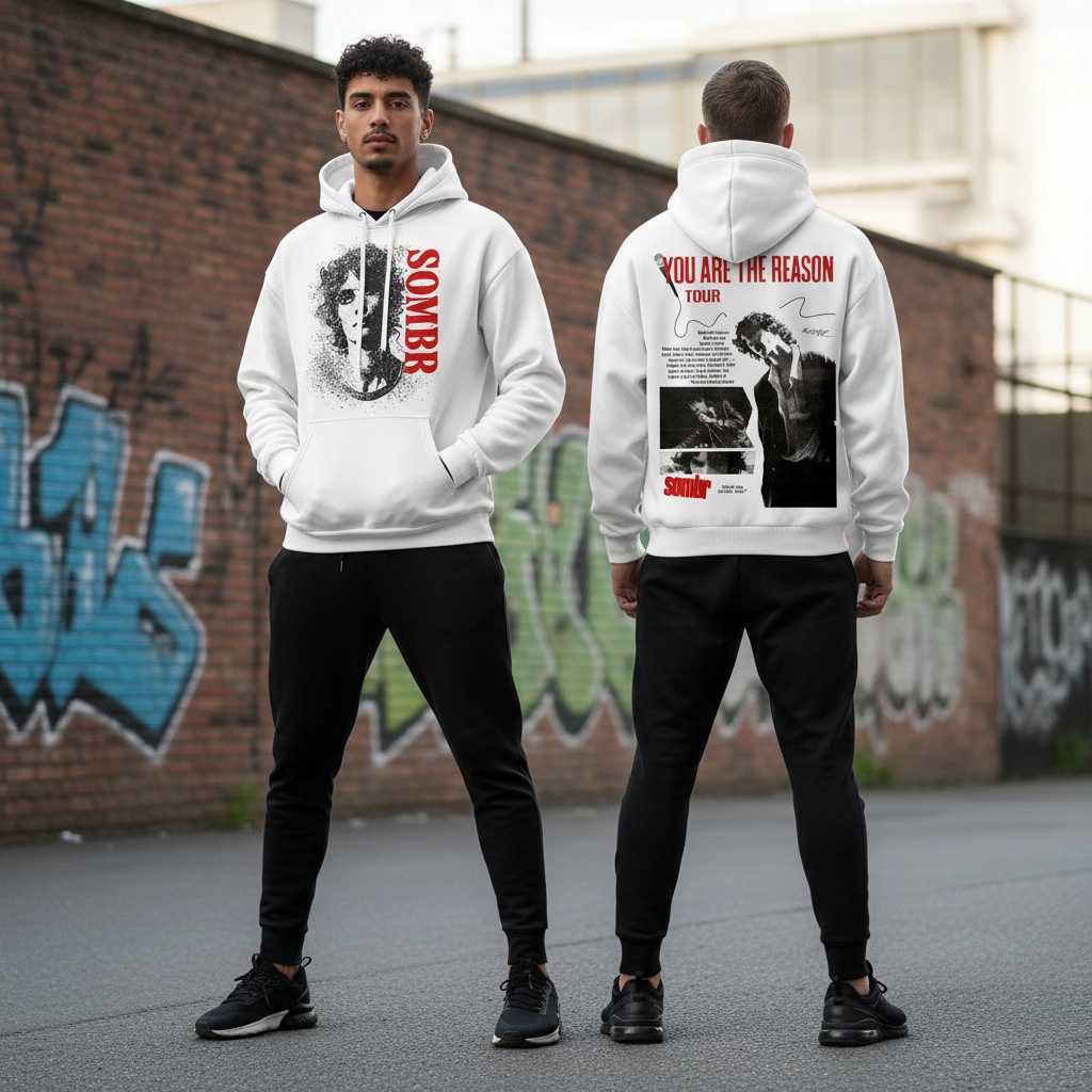 SOMBR You Are The Reason Tour Hoodie SOMBR You Are The Reason Tour Hoodie