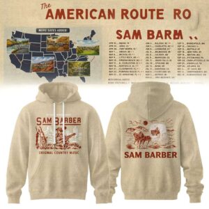 Sam Barber American Route Tour Tee Hoodie