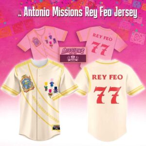 San Antonio Missions Fiesta Rey Feo 2026 Baseball Jersey