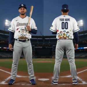 San Antonio Missions Peanuts Night 2026 MiLB Custom Baseball Jersey