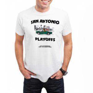 San Antonio Spurs NBA Playoffs 2026 Lets Go Honking Meet You Downtown Shirt