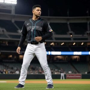 San Antonio Spurs Native American Heritage Night Baseball Jersey