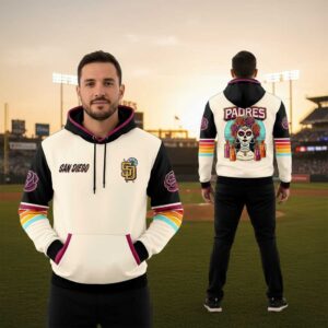 San Diego Padres City Connect 2026 Día de los Muertos Hoodie