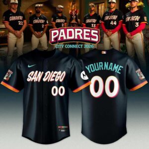 San Diego Padres City Connect New Season 2026 Jersey
