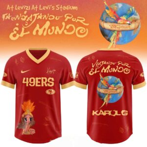 San Francisco 49ers Karol G Viajando Por El Mundo Tropitour 2026 NFL Jersey