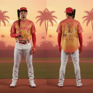 San Francisco Giants Karol G Tropitour Gold 2026 Jersey