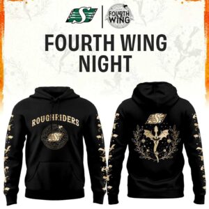 Saskatchewan Roughriders Fourth Wing Night Hoodie