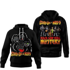 Scooby Doo KISS Rock and Roll Mystery 2026 Tee Hoodie