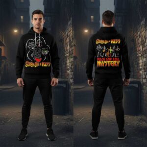 Scooby Doo KISS Rock and Roll Mystery 2026 Tee Hoodie