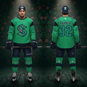 Seattle Kraken Green Light 2026 Special Hockey Jersey