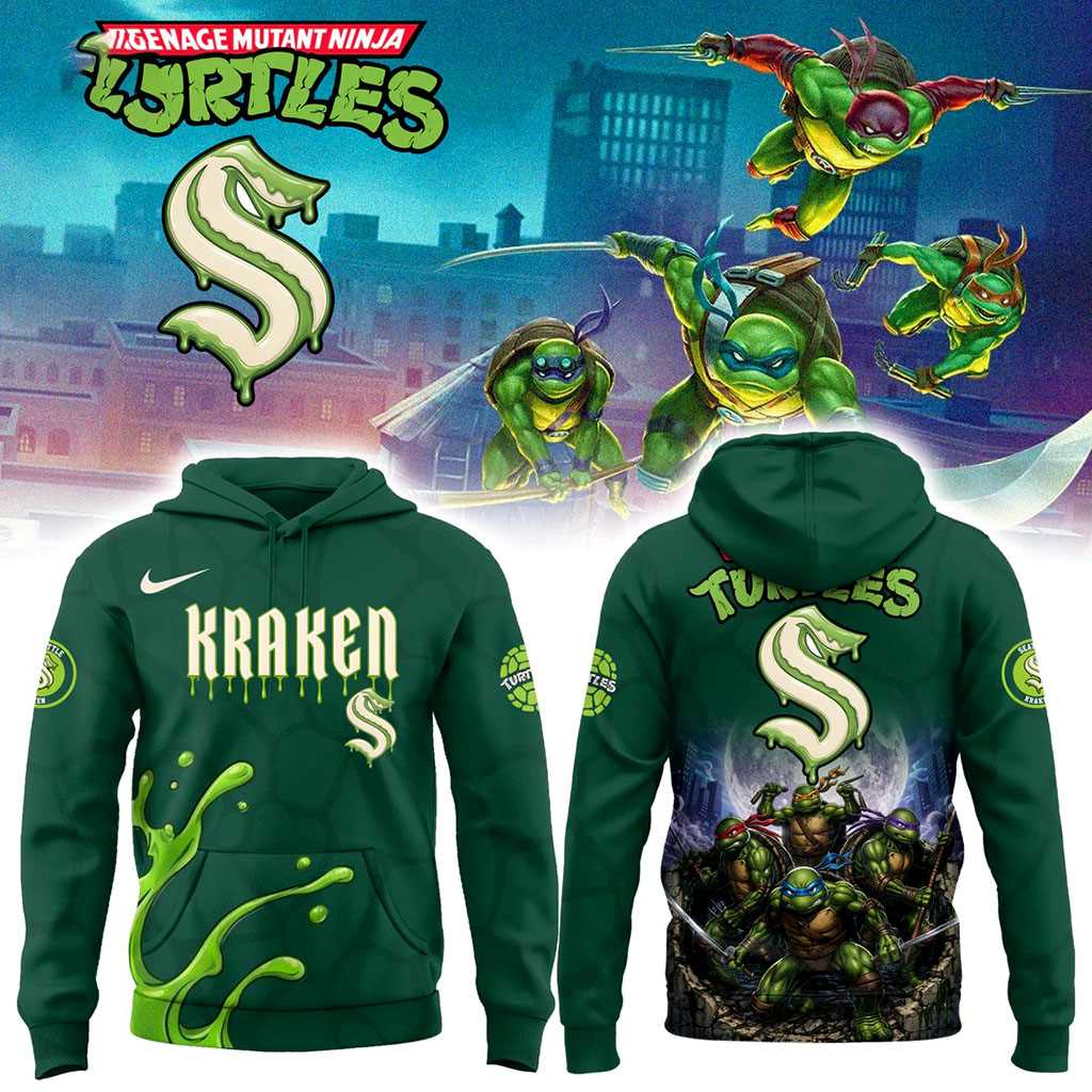 Seattle Kraken Mutant Street Fighters Hoodie Seattle Kraken Mutant Street Fighters Hoodie