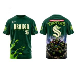 Seattle Kraken Mutant Street Fighters Hoodie