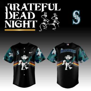 Seattle Mariners Grateful Dead Night 2026 Baseball Jersey