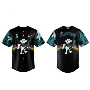 Seattle Mariners Grateful Dead Night 2026 Baseball Jersey