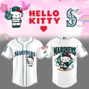 Seattle Mariners Hello Kitty 2026 Baseball Jersey