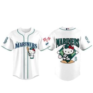 Seattle Mariners Hello Kitty 2026 Baseball Jersey