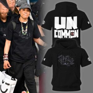South Carolina Gamecocks 2026 Dawn Staley Un Common Short-Sleeve Hoodie South Carolina Gamecocks 2026 Dawn Staley Un Common Short-Sleeve Hoodie