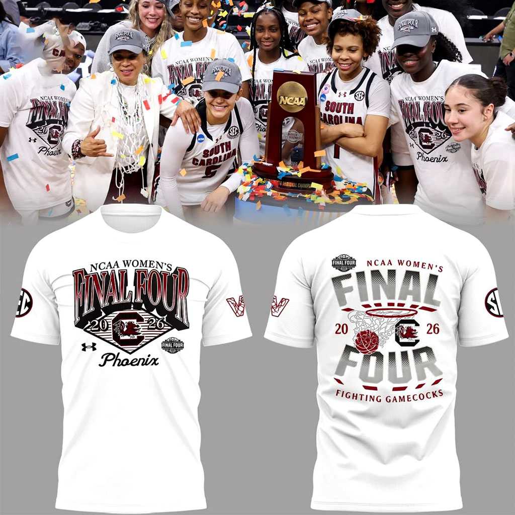 South Carolina Gamecocks 2026 WBB Final Four Hoodie South Carolina Gamecocks 2026 WBB Final Four Hoodie