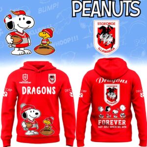 St. George Illawarra Dragons Peanuts 2026 Hoodie