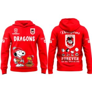 St. George Illawarra Dragons Peanuts 2026 Hoodie