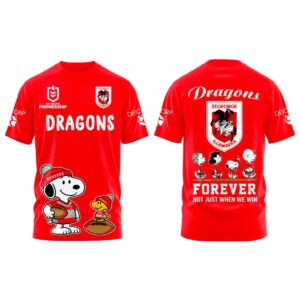 St. George Illawarra Dragons Peanuts 2026 Hoodie