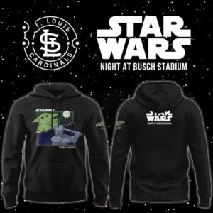St. Louis Cardinals 2026 Star Wars Night Baby Yoda Tee Hoodie