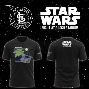 St. Louis Cardinals 2026 Star Wars Night Baby Yoda Tee Hoodie