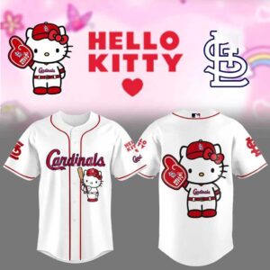 St. Louis Cardinals Hello Kitty 2026 Baseball Jersey