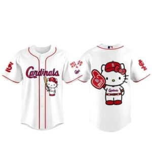 St. Louis Cardinals Hello Kitty 2026 Baseball Jersey