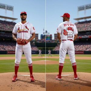 St. Louis Cardinals Hello Kitty 2026 Baseball Jersey