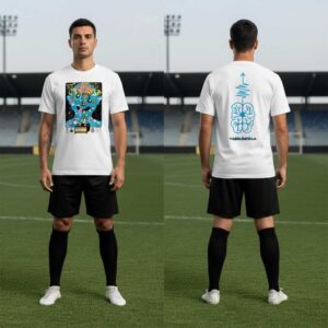 Tame Impala Deadbeat AU Tour 2026 White Hoodie