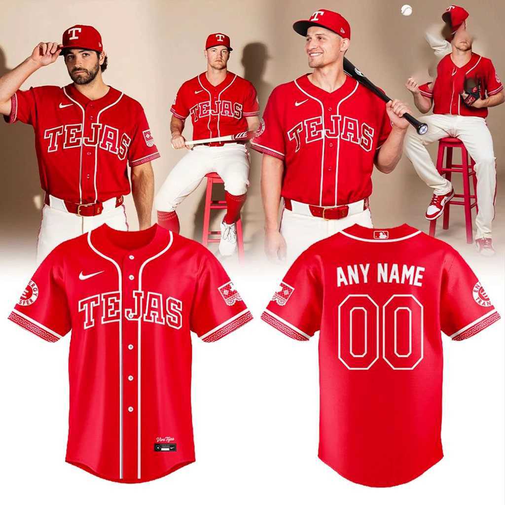 Texas Rangers 2026 City Connect Stadium Custom Name Jersey Texas Rangers 2026 City Connect Stadium Custom Name Jersey