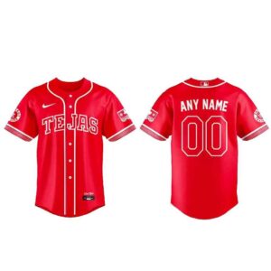 Texas Rangers 2026 City Connect Stadium Custom Name Jersey