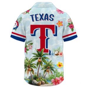 Texas Rangers New Collection Summer Aloha 2026 Hawaiian Shirt Beach Shorts