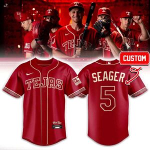 Texas Rangers TEJAS City Connect 2026 Jersey