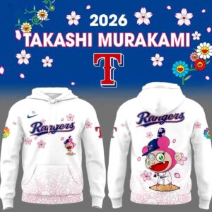 Texas Rangers Takashi Murakami 2026 Hoodie