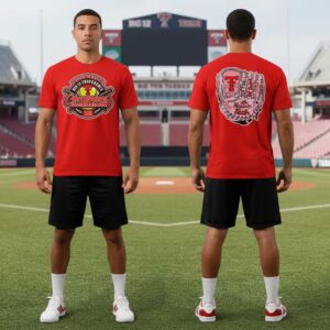 Texas Tech Red Raiders 2026 Softball Big12 Back2Back Champions Hoodie