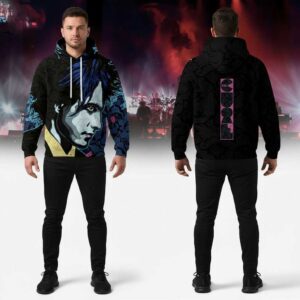 The Cure 2026 Post-Punk Statement Graphic Hoodie