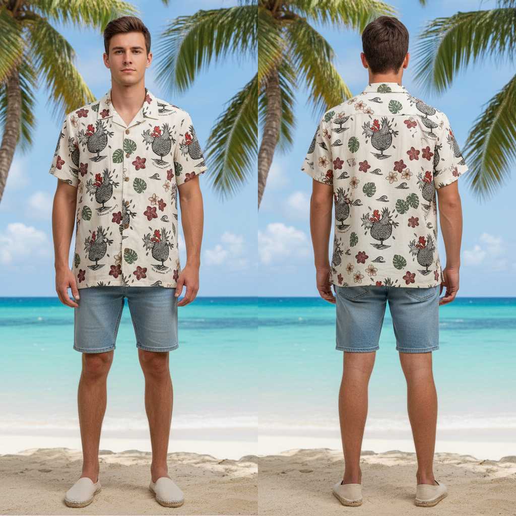 The Hentrancing Dancer Hawaiin Shirt The Hentrancing Dancer Hawaiin Shirt