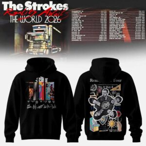The Strokes Reality Awaits The World Tour 2026 For Fan Hoodie
