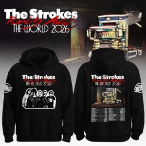 The Strokes Reality Awaits The World Tour 2026 For Fan Hoodie V2