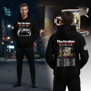 The Strokes Reality Awaits The World Tour 2026 For Fan Hoodie V2 The Strokes Reality Awaits The World Tour 2026 For Fan Hoodie V2