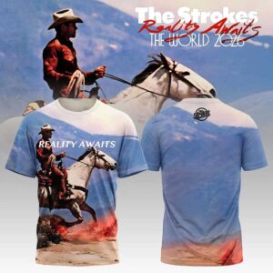 The Strokes Reality Awaits The World Tour 2026 T-Shirt