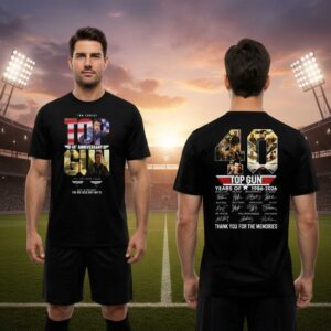 Top Gun 40th Anniversary 1986 2026 Tee Hoodie