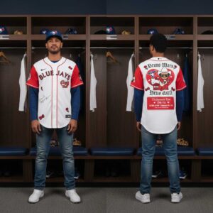 Toronto Blue Jays Hello Kitty Bruno Mars Romantic Tour 2026 Pop-Up Jersey