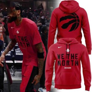 Toronto Raptors Playoffs Mantra 2026 We The North Tee Hoodie