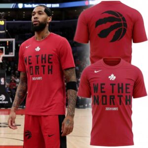Toronto Raptors Playoffs Mantra 2026 We The North Tee Hoodie